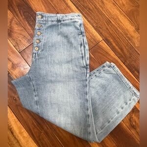 Free People, We The Free - Osaka Mid-Rise Barrel Jeans - size 29